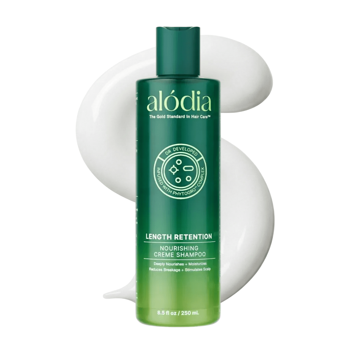 Alodia Nourish & Hydrate Creme Shampoo, 8 oz, Low Lather
