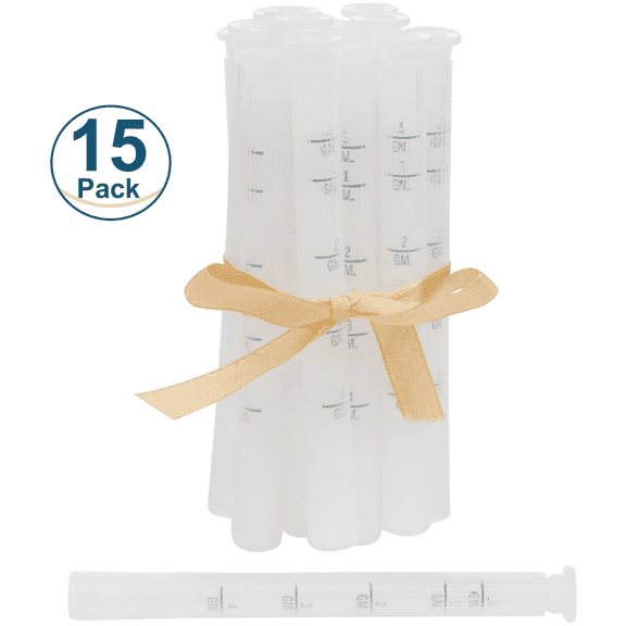 Aloe Cadabra 15-Pack Disposable Vaginal Applicators for Creams, Gels