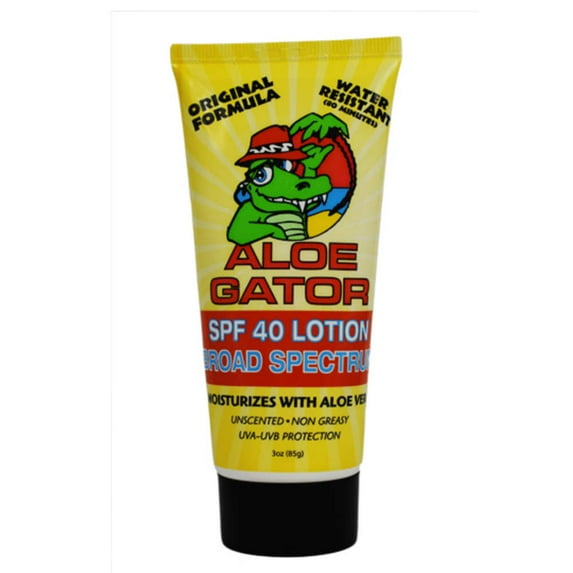 Aloe Gator 13426 Sunblock SPF40 Lotion 3oz