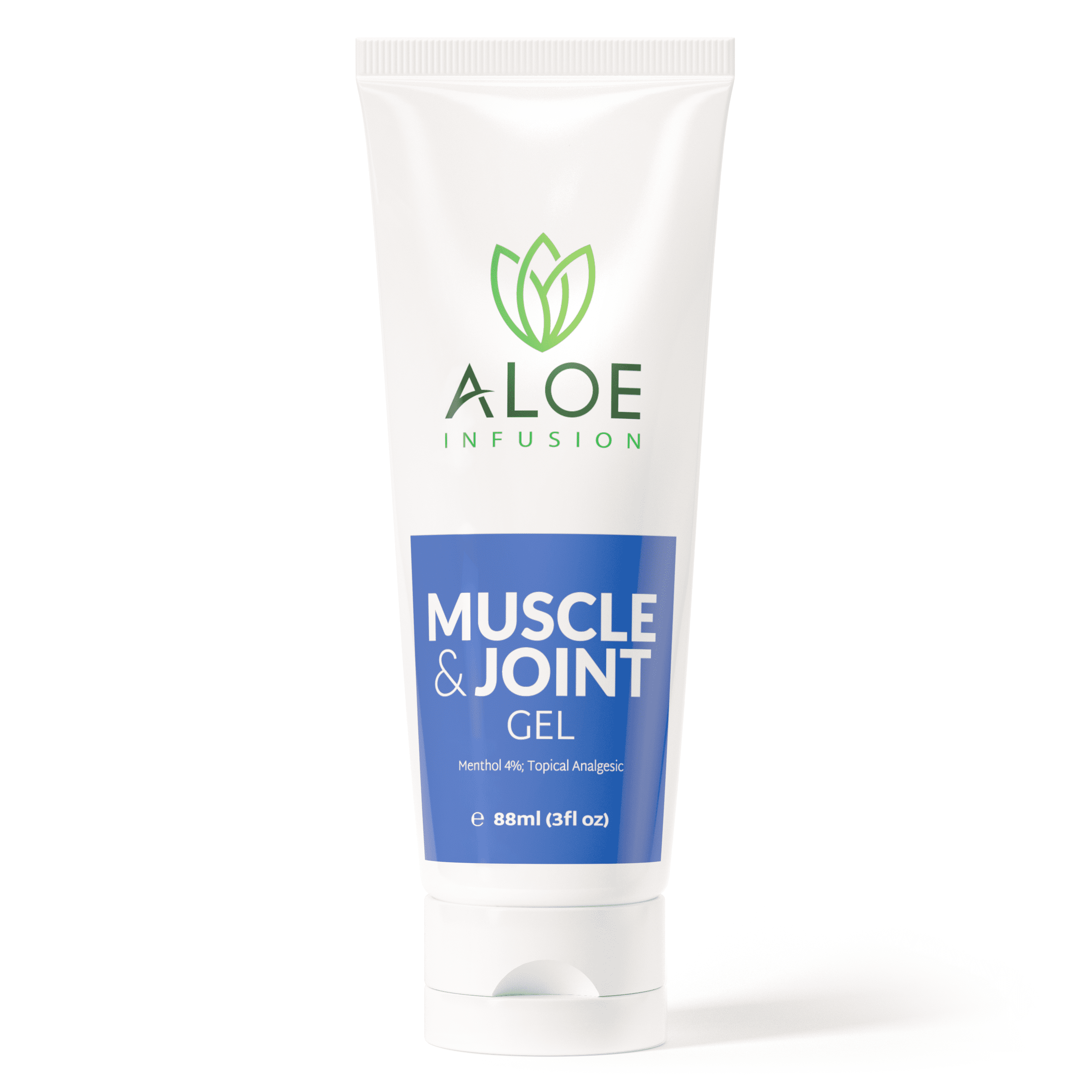 Aloe Infusion Muscle & Joint Gel Powerful Extra Strength Pain Relief Soothes Muscles, Joints
