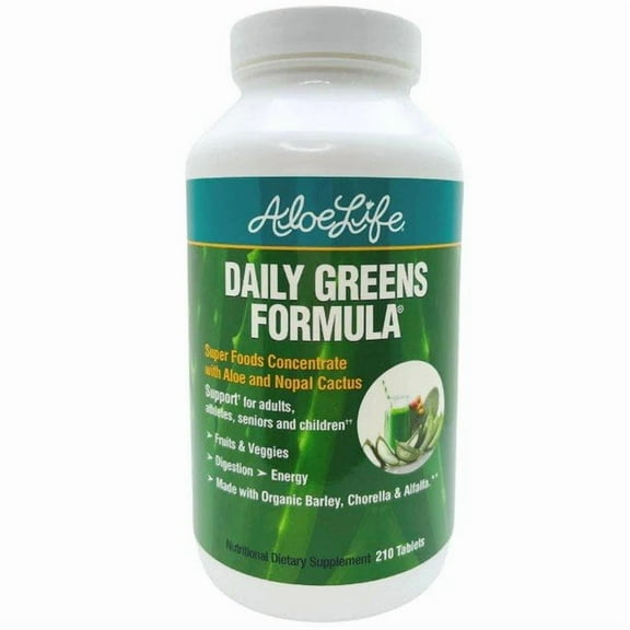 Aloe Life Daily Greens Formula 210 Tablet