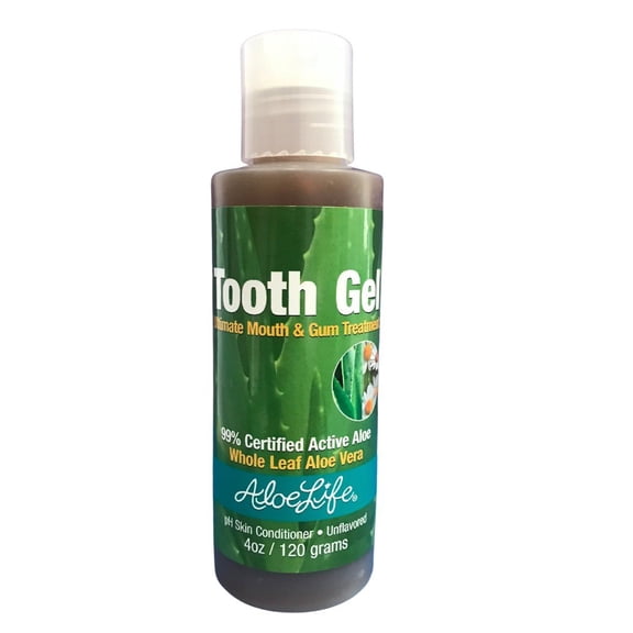 Aloe Life Tooth Gel Unflavored - 4 oz