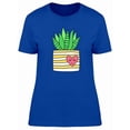 thumbnail image 1 of Aloe Succulent In A Happy Pot Tee Women's -Image by Shutterstock, 1 of 1