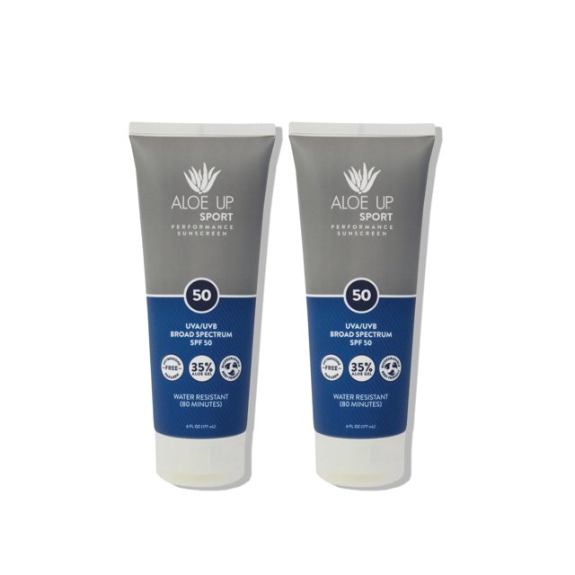 Aloe Up Sport Sunscreen Lotion SPF 50 Broad Spectrum UVA/UVB