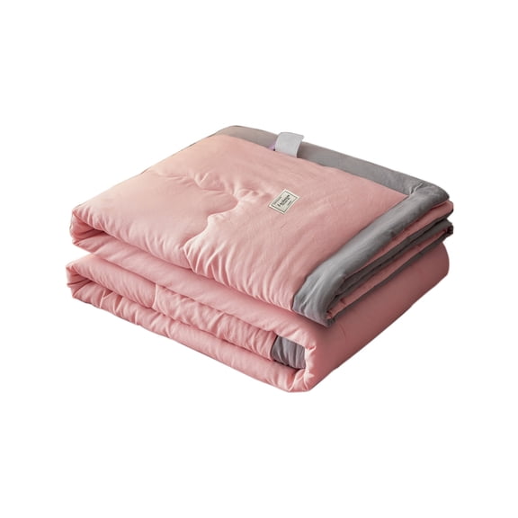 Aloe Vera Conditioned Cooling Blanket for Summer - Breathable Lightweight Quilt Machine Washable 43x59 Inch, Green