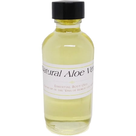 Aloe Vera Extract Essential Oil [Regular Cap - Clear Glass - Gold - 2 oz.]