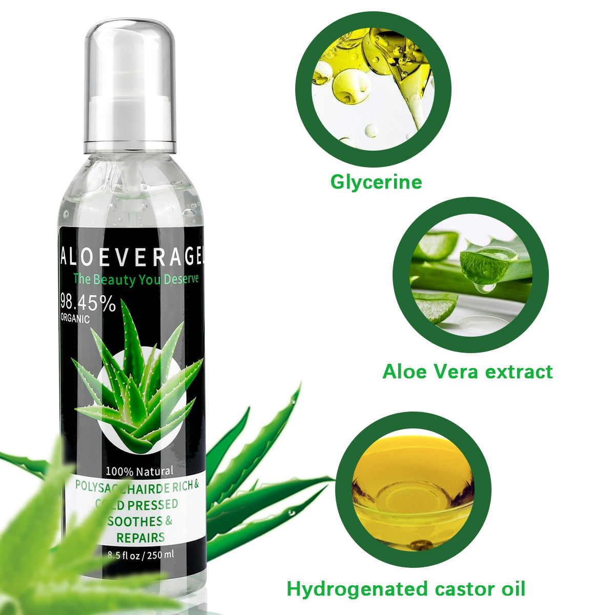Soothing Cold-Pressed Aloe Vera Juice|1 pack| artnaturals®