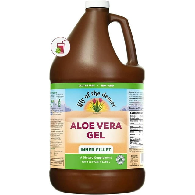 Aloe Vera Gel Inner Fillet Thicker Consistency Aloe Vera Drink with