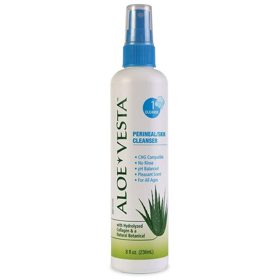 Aloe Vesta Perineal Wash 8 oz. Pump Bottle Citrus Scent Liquid 324709, 1Ct