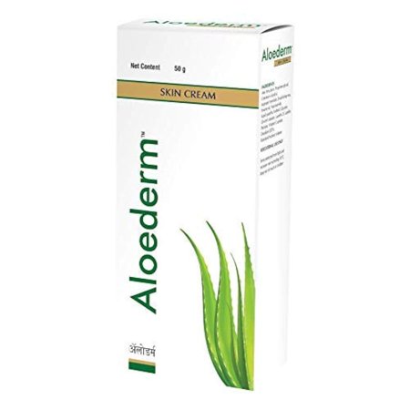 Aloederm Skin Cream For Treating Dry Skin With Aloevera (50Gm) (Pack 1)