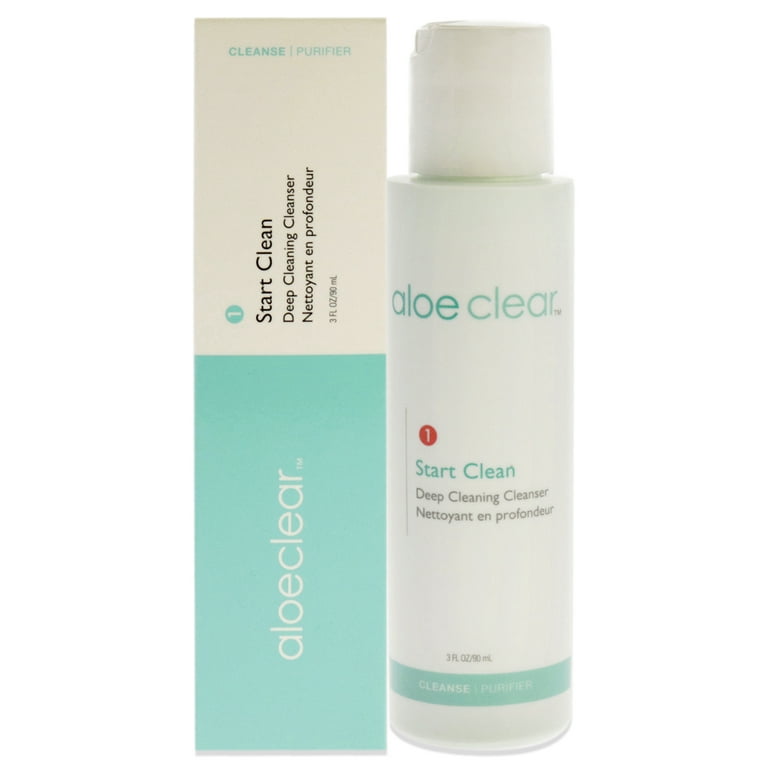 Aloette Aloeclear Start Clean Deep Cleaning Cleanser, 3 oz Cleanser