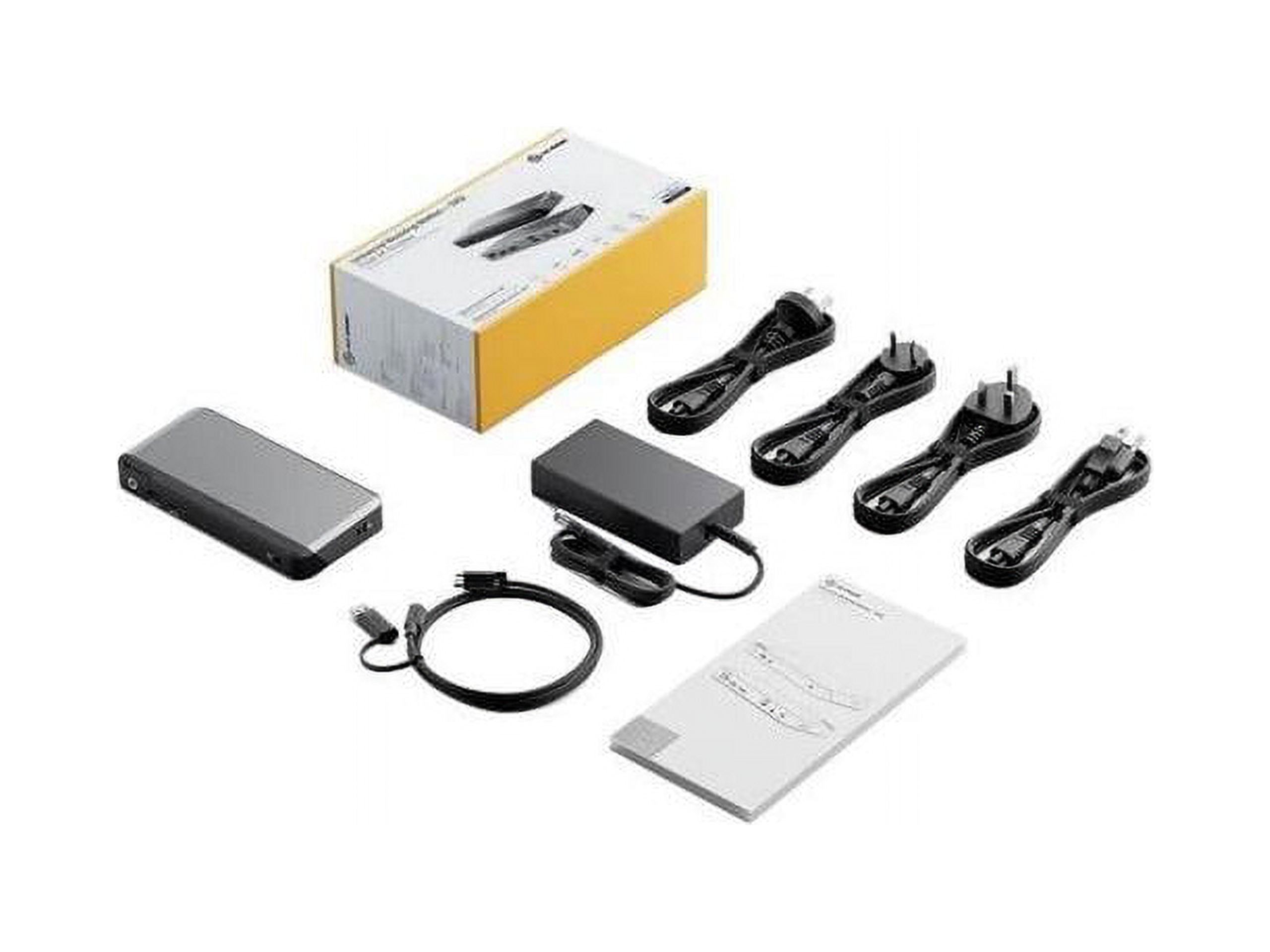 Alogic DX2 Dual 4K Display Universal Docking Station 100W Power DUPRDX2100