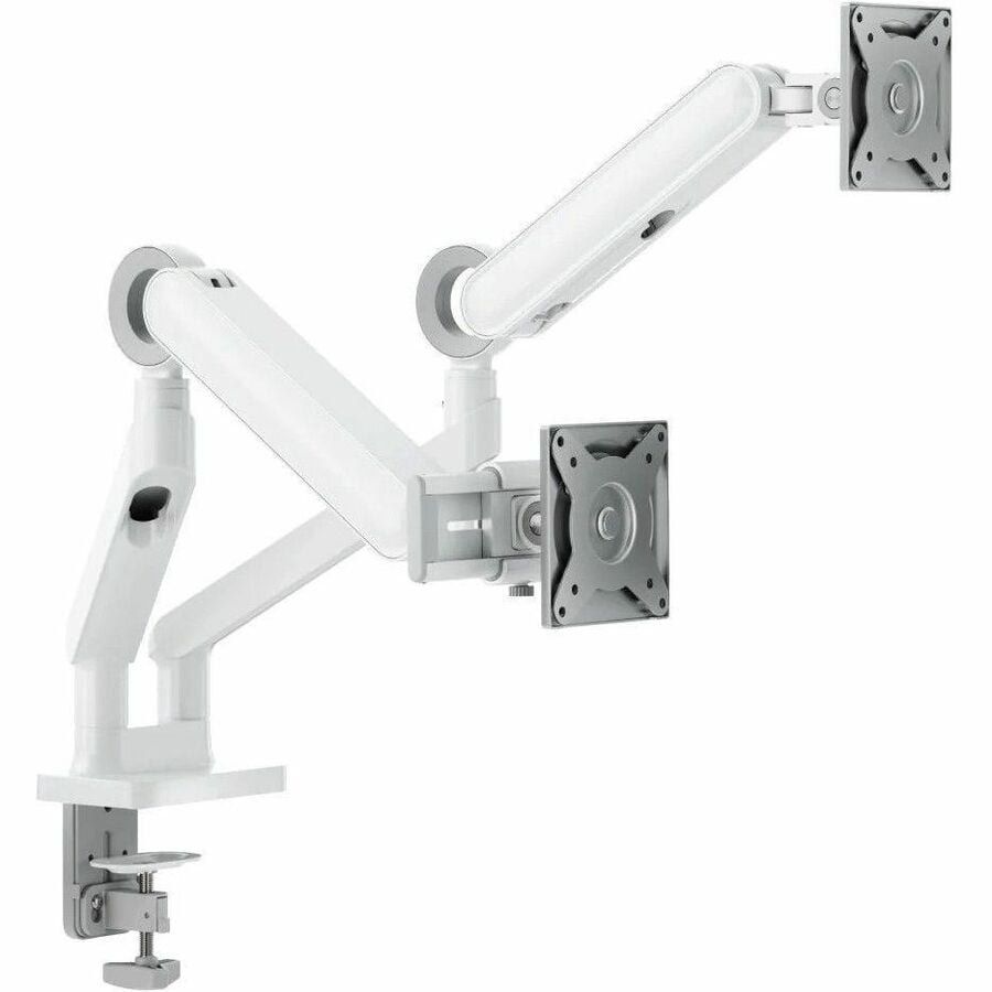 Alogic Glide Mounting Arm for Dual 32" Monitor White C32GMA2