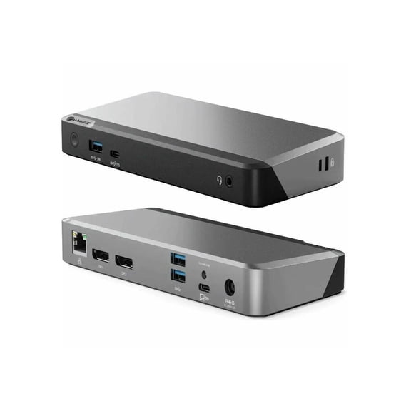 Alogic MX2 USB-C Dual Display DP Alt. Mode Docking Station - With 100W Power Delivery - DUPRMX2-100