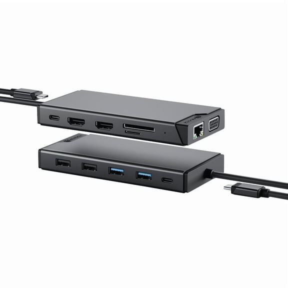 Alogic USB-C 12-in-1 Dual Display Mini Dock, MV2