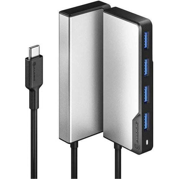 Alogic USB-C Fusion SWIFT 4-in-1 Hub, Space Grey