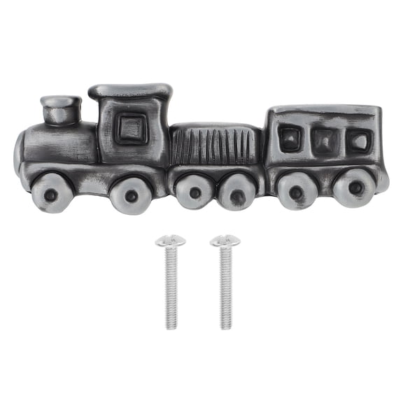 Aloha 1 Set Drawer Knob Children's Room Wardrobe Handle Furniture Accessory (Grey)