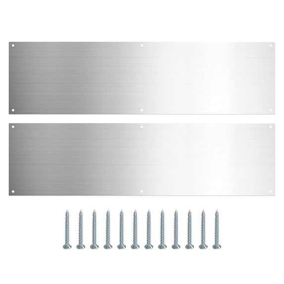 Aloha 1 Set Metal Door Kickplate Practical Door Kick Plates Door Kick Door Plate