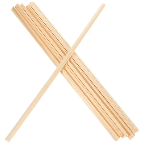 Aloha 10 pcs Wooden Window Decorative Trim Wooden Window Screen Molding Trim DIY Wood Strip