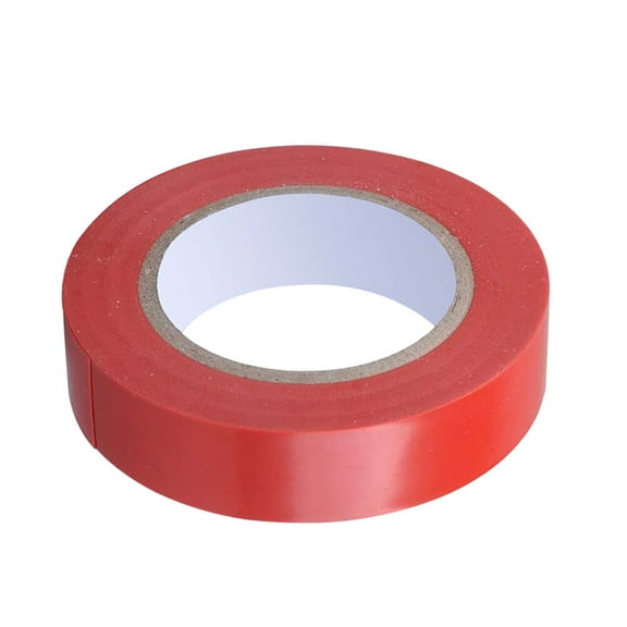 Aloha 1pc PVC Flame Retardant Adhesive Waterproof Electrical Tape Electrical Insulation Tape for DIY Industrial Home Use (Red)