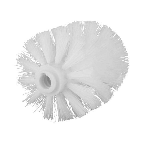 Aloha 1pc Toilet Brush Replacement Plastic Toilet Brush Refill with Durable Stiff Bristles(A1-White)