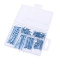 thumbnail image 1 of Aloha 240 PCS Assortment Nails Brad Nails Round Picture Hanging Nails (Silver), 1 of 8