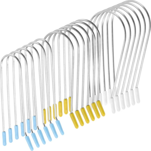 Aloha 24pcs Hot Roller Clips Hair Curler Roller Replacement Clips Hot Roller Accessories