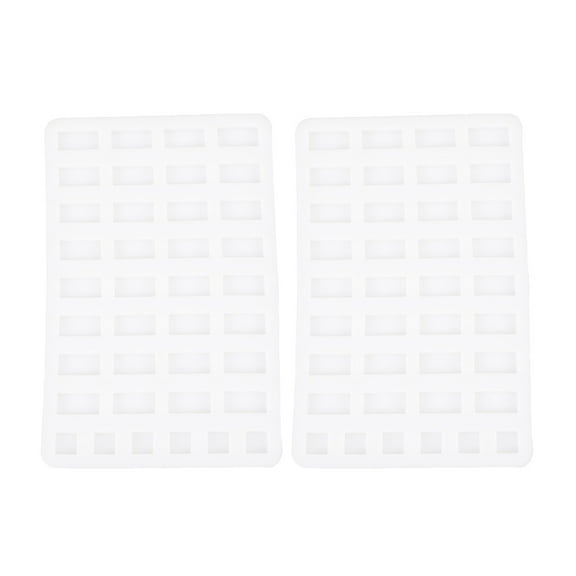 Aloha 2pcs Miniature Brick Mold Mini Bricks Making Tool Diy Miniature Brick Mold Handcraft Making Mold