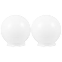 Aloha 2pcs Outdoor Lamp Shade Acrylic Lamp Shade Replacement Globe Shade Acrylic Light Shade