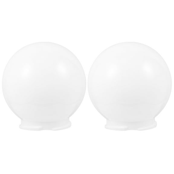 Aloha 2pcs Outdoor Lamp Shade Acrylic Lamp Shade Replacement Globe Shade Acrylic Light Shade