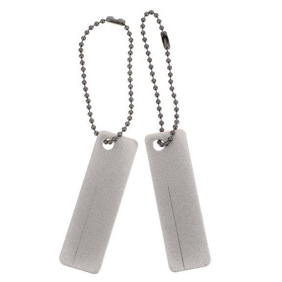 Aloha 2pcs Sharpening Stone Outdoor Flattening Stone Cutter Grinding Supplies