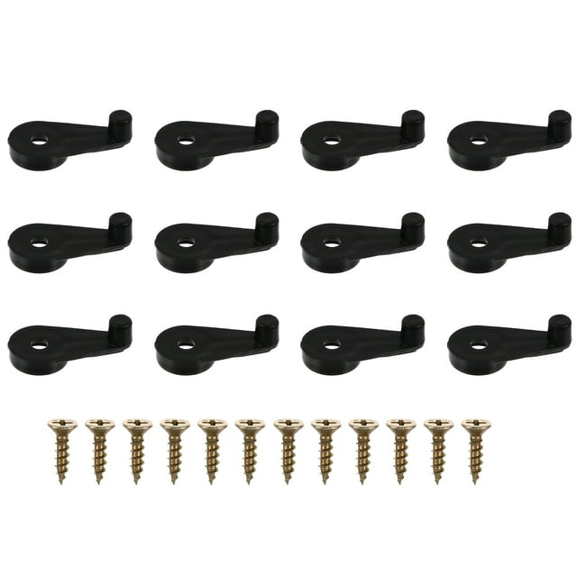 Aloha 50 Pcs Glass Retainer Clips Mirror Door Retainer Clips