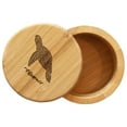 thumbnail image 1 of Aloha Bamboo Bamboo Salt & Storage Box Sea Turtle, 1 of 1