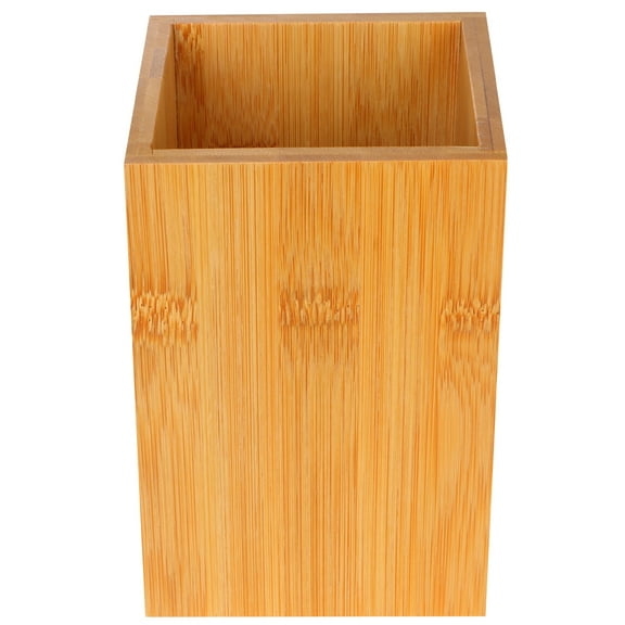 Aloha Bamboo Cutlery Organizer Chopsticks Holder Tableware Drying Canister Kitchen Utensil Storage Bucket
