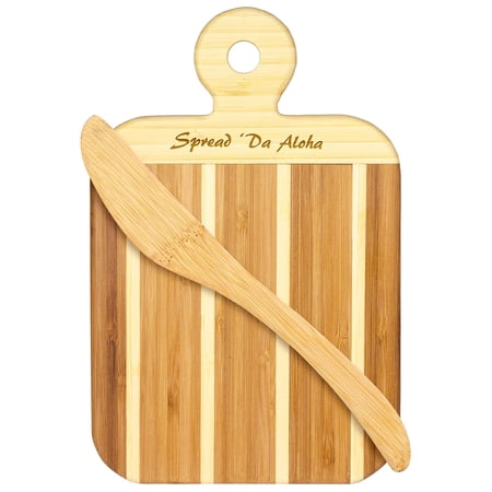 Aloha Bamboo "spread Da Aloha" Board & Spreader Set