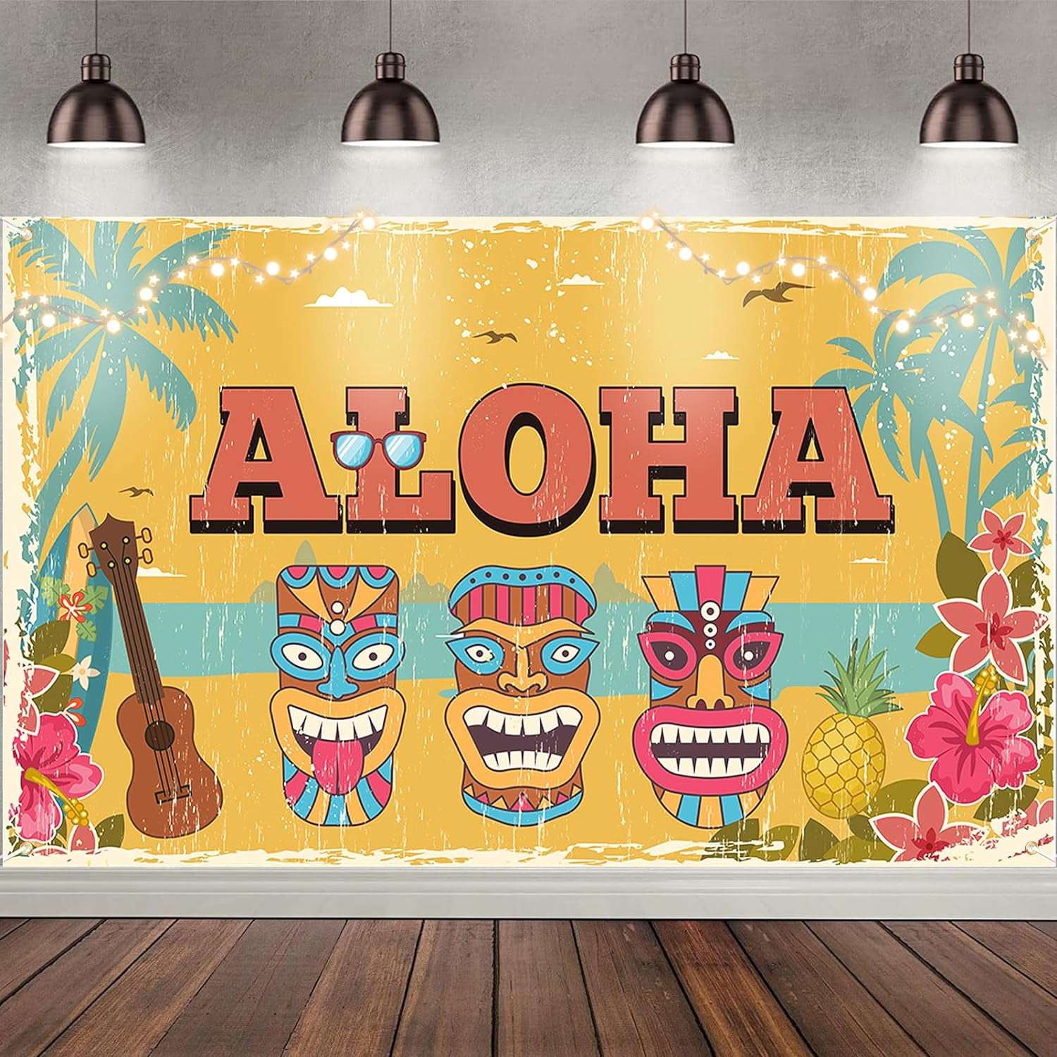 Aloha Banner Backdrop For Party Hawaiian Themed Party Decorations aloha-banner-backdrop-for-party-hawaiian-themed-party-decorations