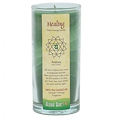 Healing Green Palm Wax Scented Jar Candle, 11 oz