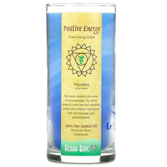 Aloha Bay Chakra Energy Candle Positive Energy 11 oz Pack of 3