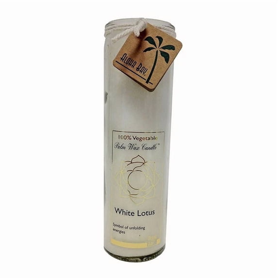 Aloha Bay Chakra Candle Jar White Lotus - 1 Candles
