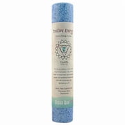 Aloha Bay Chakra Pillar Candle, Positive Energy Blue, 8