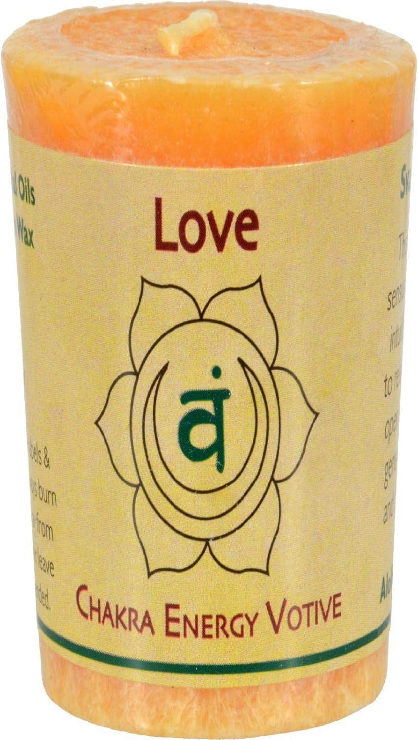 Aloha Bay Chakra Votive Candle, Love