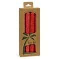 thumbnail image 1 of Aloha Bay - Palm Tapers - Red - 4 Candles, 1 of 1