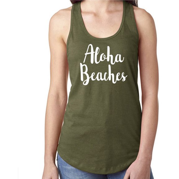 Aloha Beaches Racerback Tank