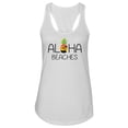 thumbnail image 1 of Aloha Beaches Women Racerback Tank, Female x-Small, 1 of 2