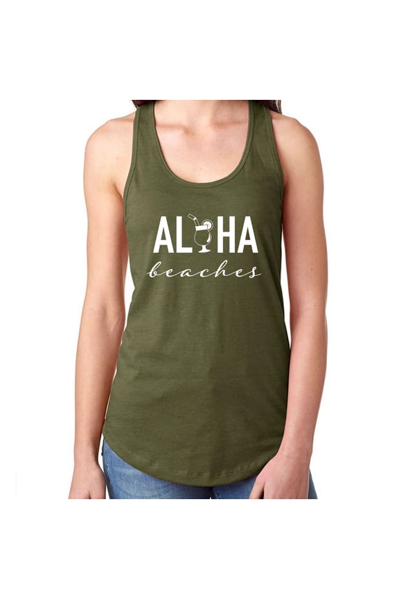 Aloha Beaches (cocktail) Racerback Tank