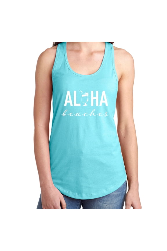 Aloha Beaches (cocktail) Racerback Tank