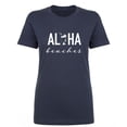 thumbnail image 1 of Aloha Beaches (cocktail) Womens crewneck tee, 1 of 1