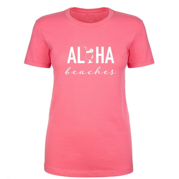 Aloha Beaches (cocktail) Womens crewneck tee