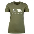 thumbnail image 1 of Aloha Beaches (cocktail) Womens crewneck tee, 1 of 1