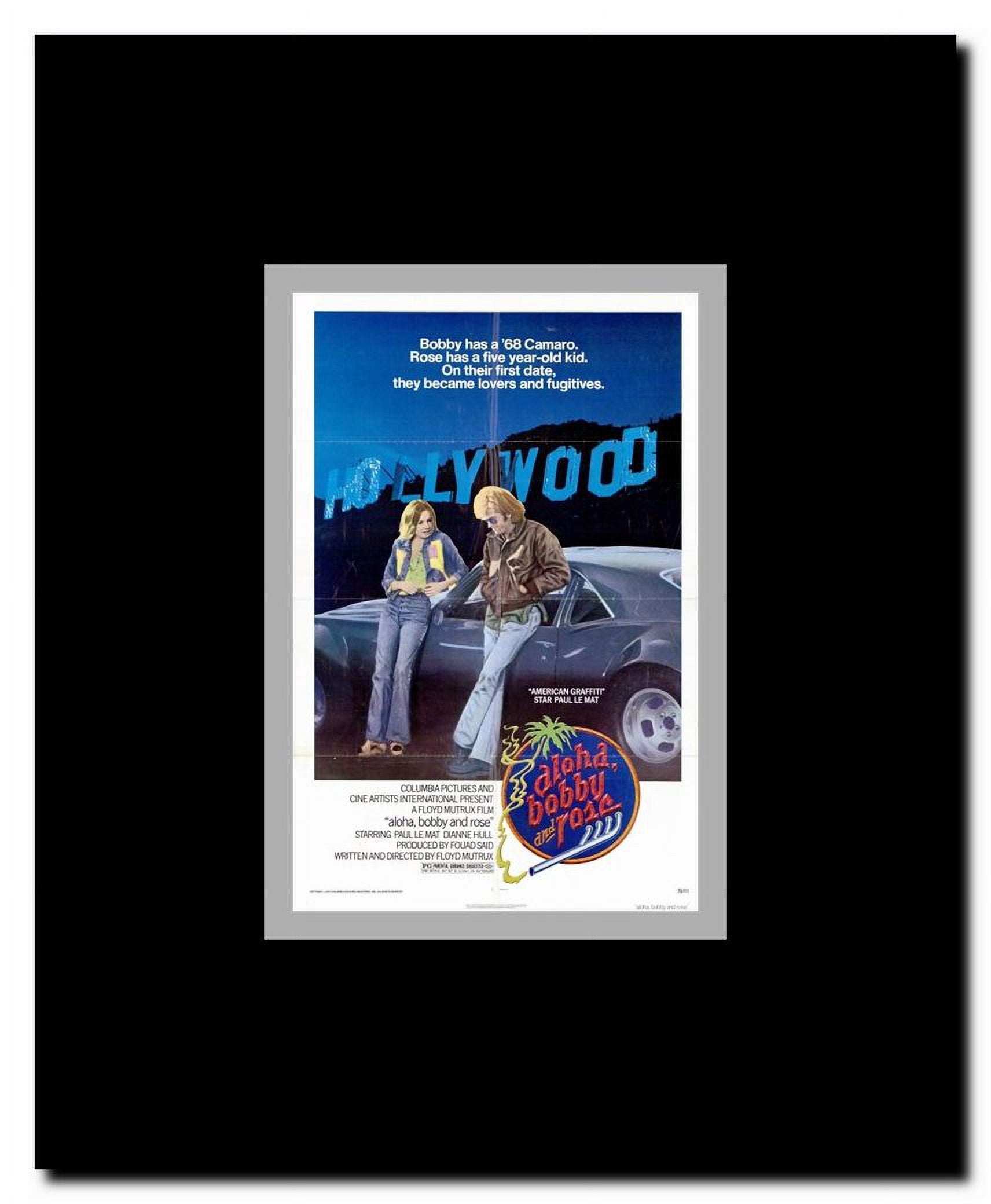 Aloha Bobby and Rose Framed Movie Poster